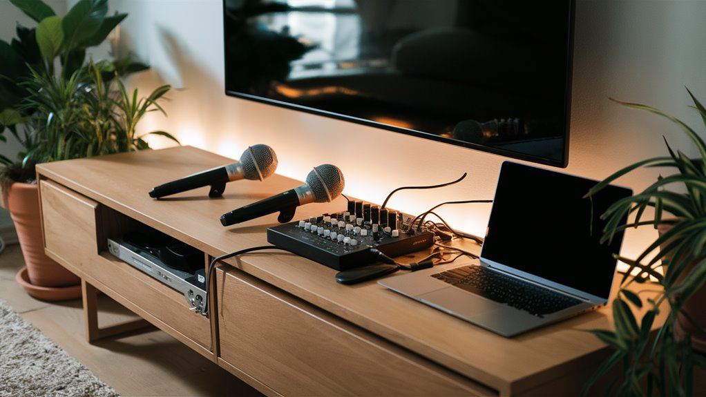 create home karaoke setup
